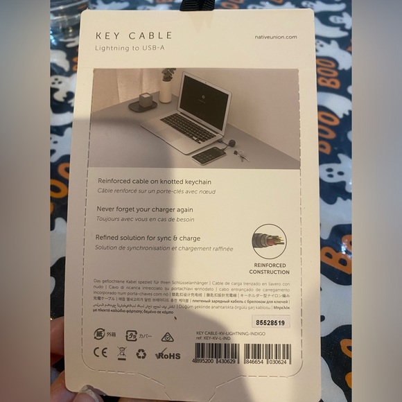 Native Union Key cable made for iPhone iPad iPod - Picture 2 of 2